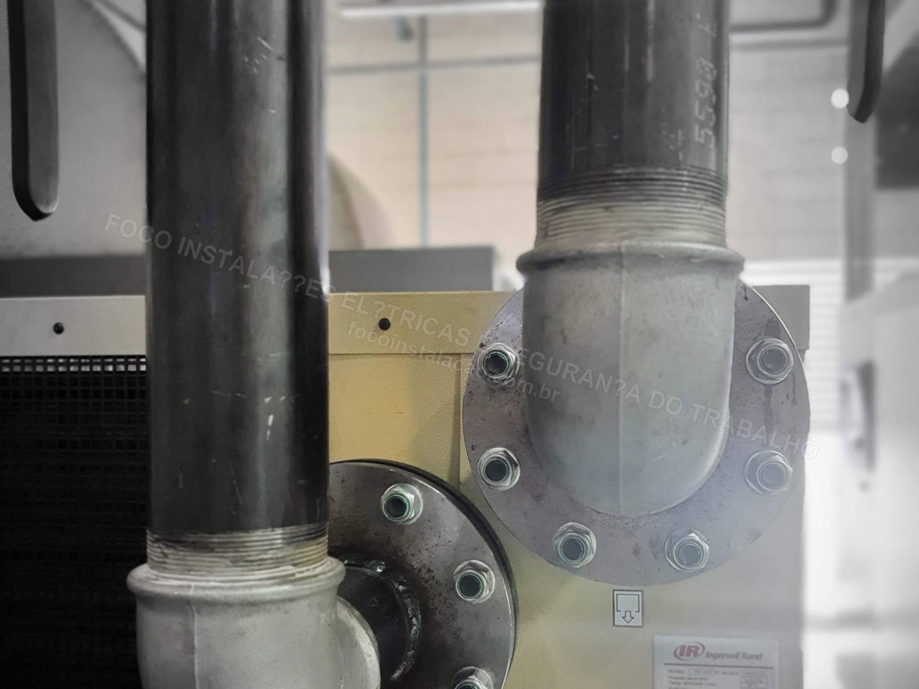 Registros Fotográficos FOCO - Imagem relacionada ao serviço Infraestrutura de pneumática industrial para compressor e utilidades industriais - FOCO-0094