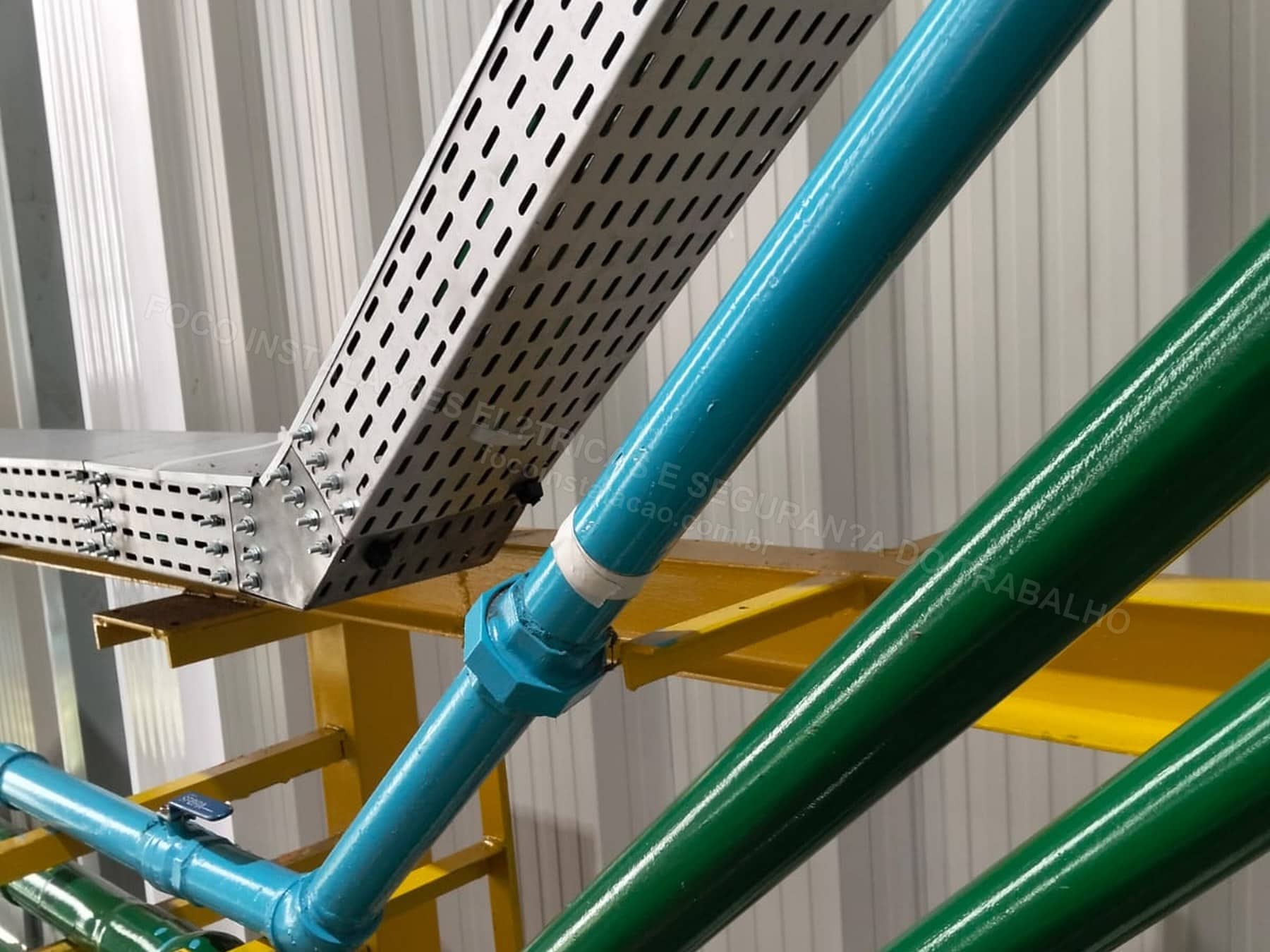 Instala??es de Hidr?ulica Industrial para C?lulas Robotizadas - Imagem relacionada ao serviço Instalação de hidráulica industrial para Chiller, células robotizadas e máquinas de solda - FOCO - FOCO-0186