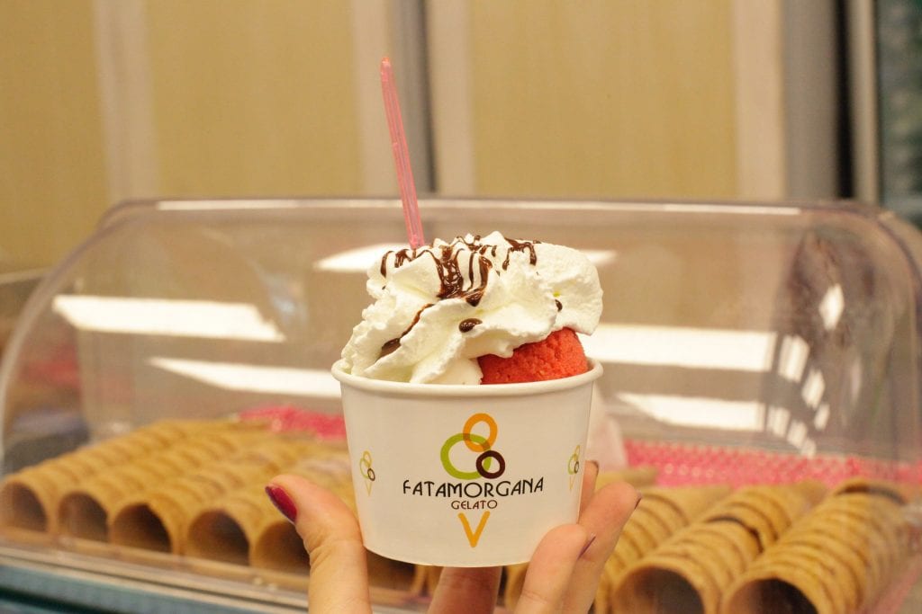 where to eat gelato in monti rome