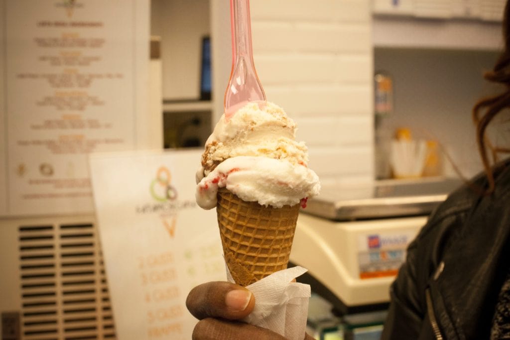 vegan gelato near the vatican