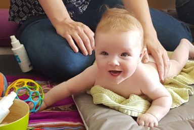 Formation sur le massage bébé en EAJE
