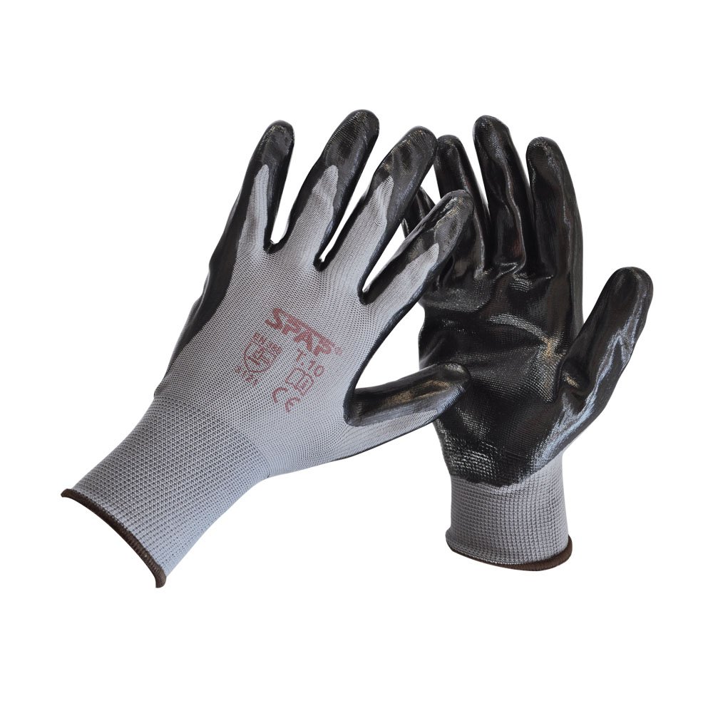 ΓΑΝΤΙΑ NITRILE ΜΑΥΡΑ XL SPAP