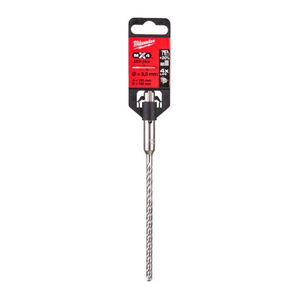 ΤΡΥΠΑΝΙ SDS PLUS 5.5x160mm 4ΚΟΠΩΝ MW