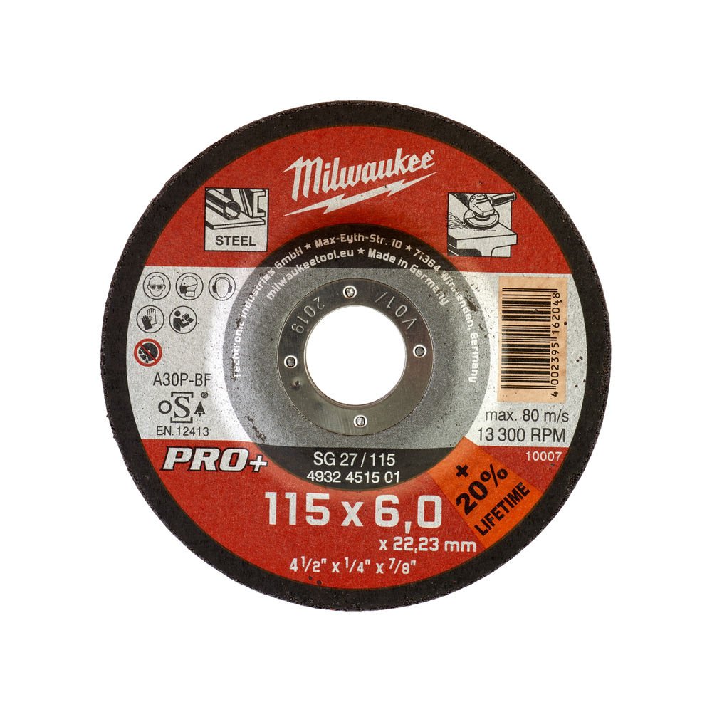ΔΙΣΚΟΣ ΛΕΙΑΝΣΗΣ PRO+ 115x6mm MW