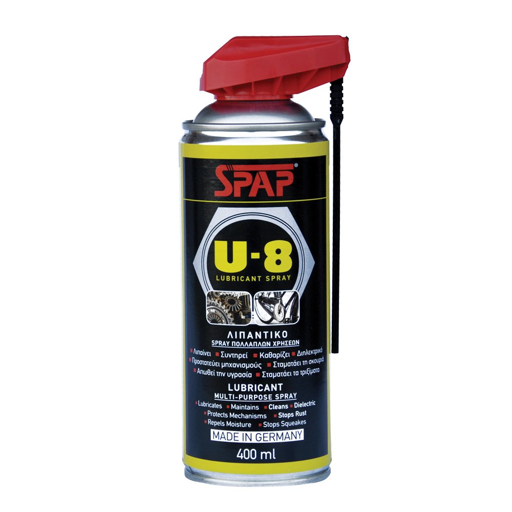 ΣΠΡΕΥ ΛΙΠΑΝΤΙΚΟ U-8 400ml SPAP