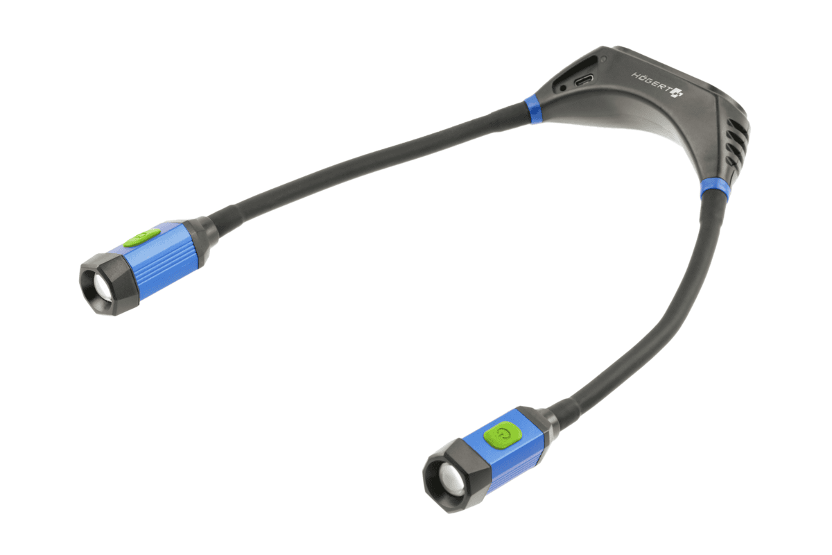 ΦΑΚΟΣ LED ΜΕ ΣΤΗΡΙΓΜΑ ΛΑΙΜΟΥ 300LM USB-C