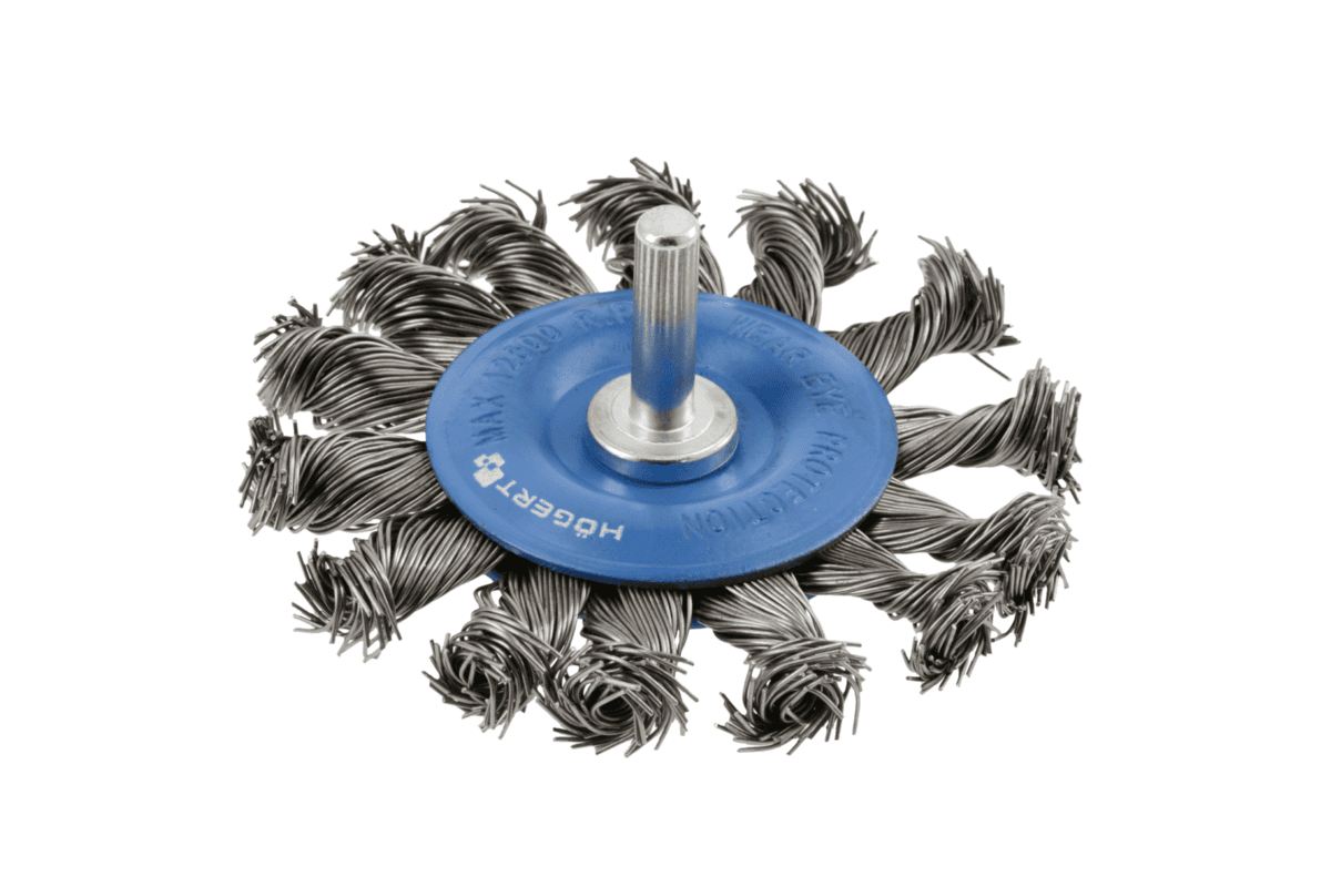 ΣΥΡΜΑΤΟΒΟΥΡΤΣΑ ΠΛΕΞΟΥΔΑ ΜΕ ΑΞΟΝΑ 75 mm, steel wire 0.5 mm