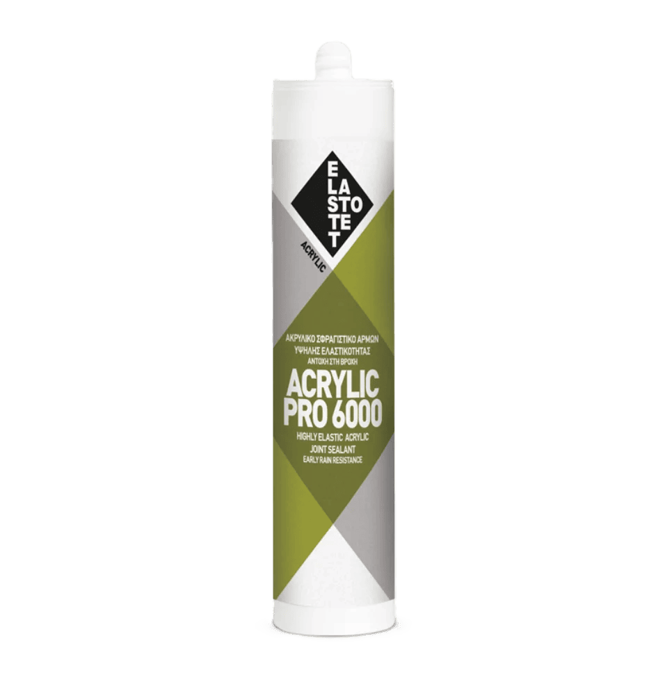 ΑΚΡΥΛΙΚΟΣ ΣΤΟΚΟΣ PRO6000-ΛΕΥΚΟΣ 280ml