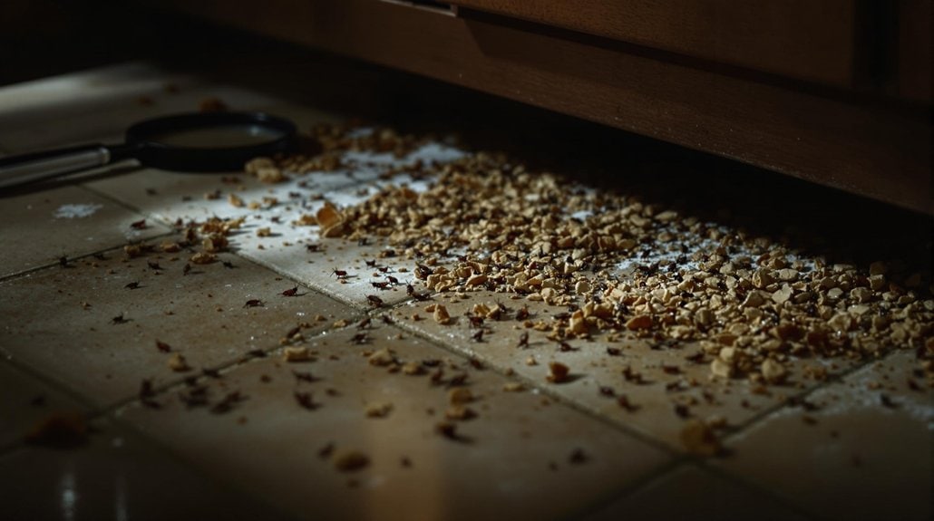 roach attracting food sources