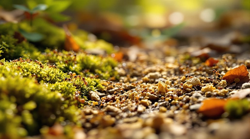 ants navigate using pheromones