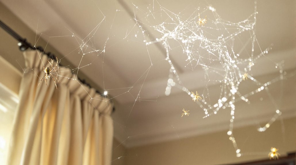 normal spider behavior observed