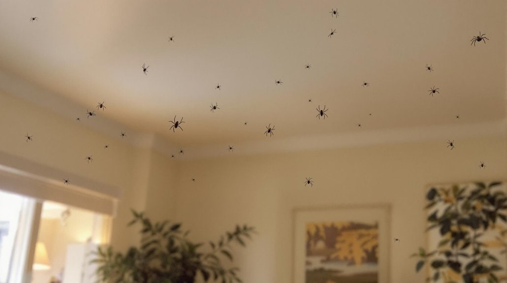 signs of spider infestation