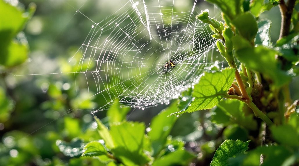 spring spider activity increases