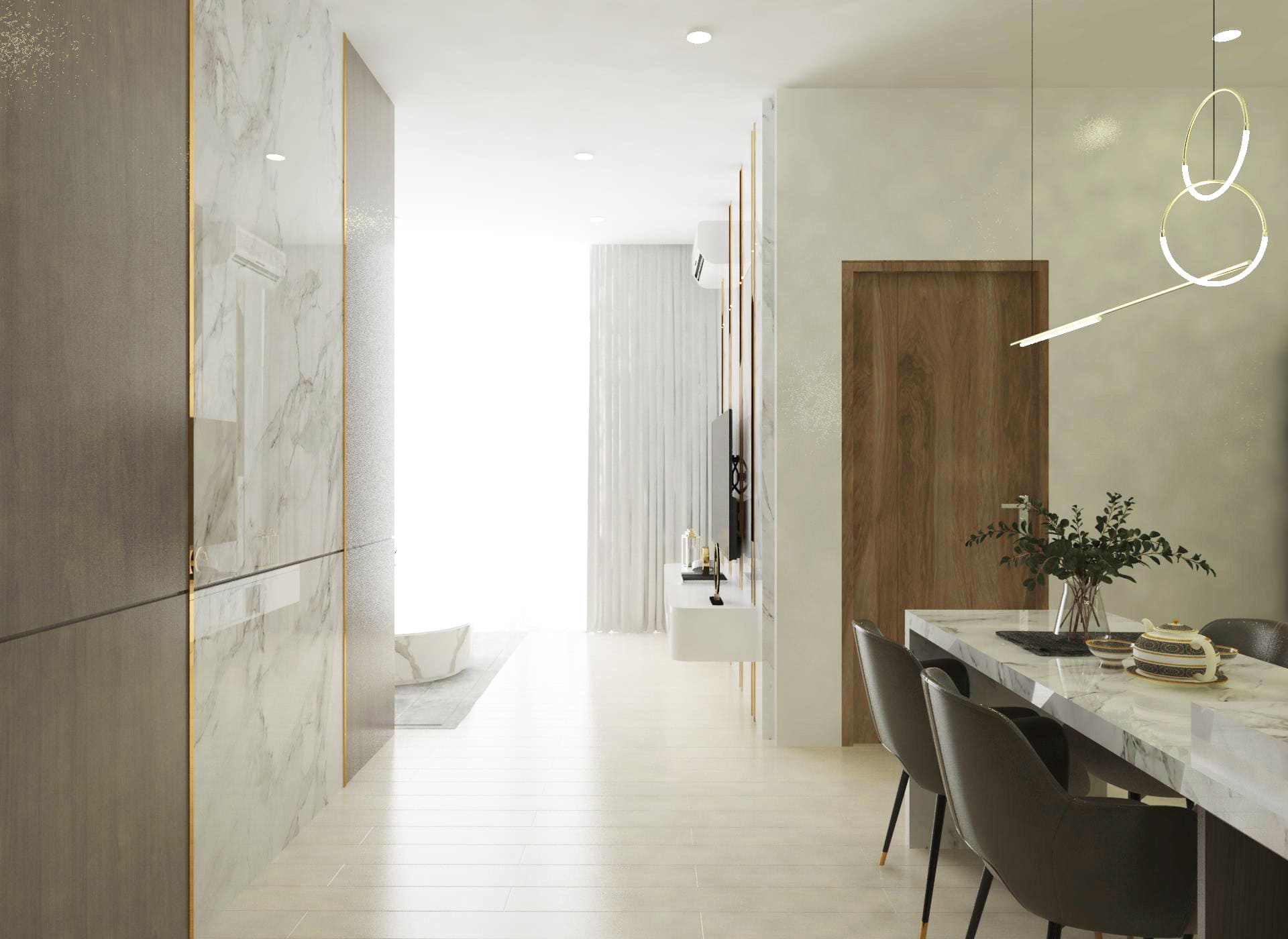 Luxury Apartment Interior