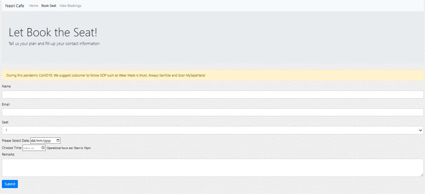Booking Application