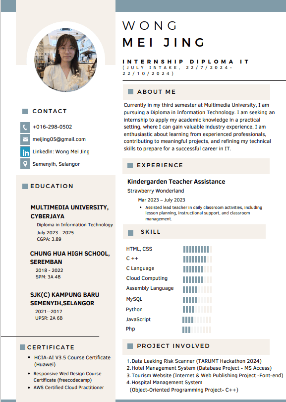 Welcome to My Portfolio!
