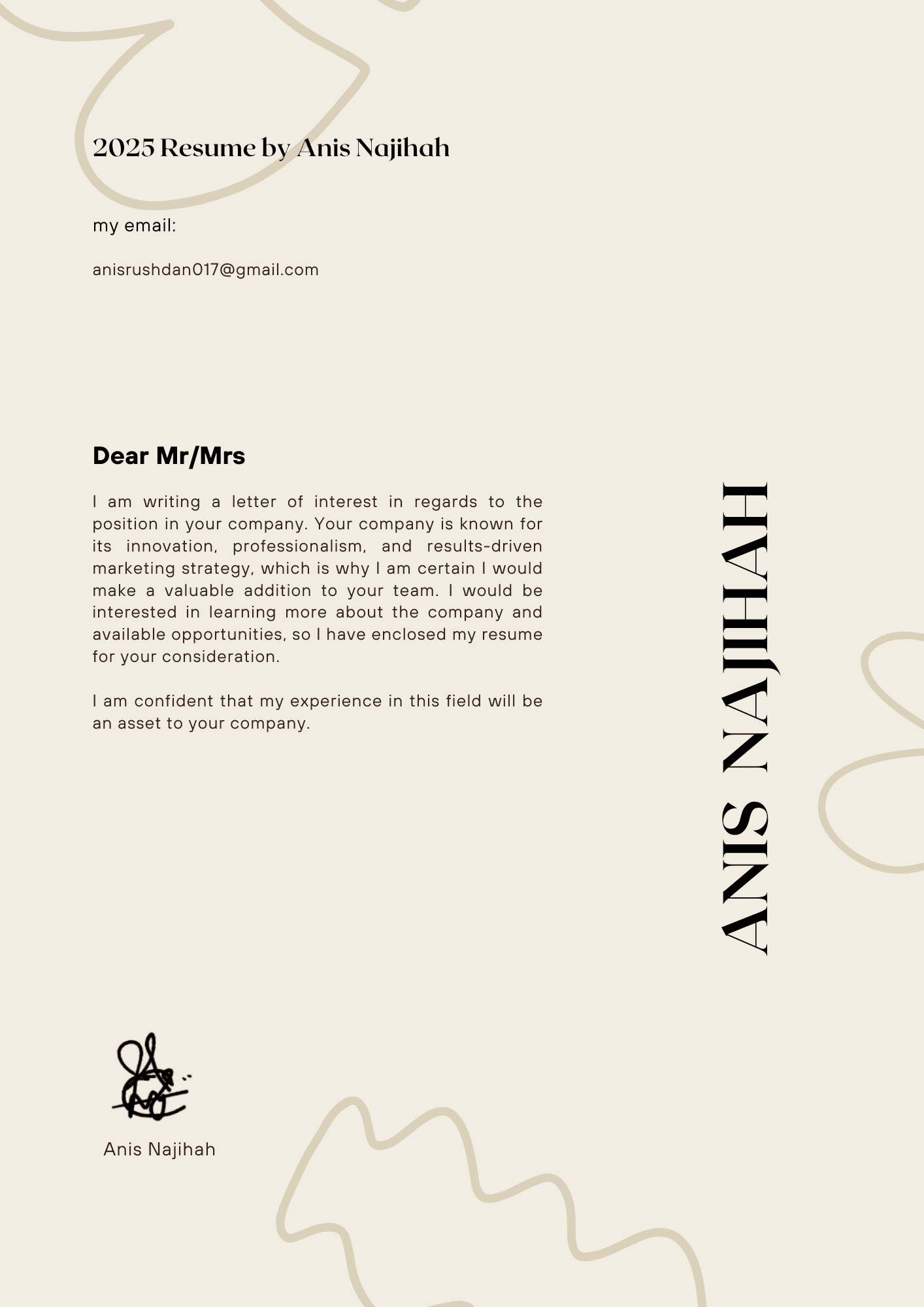 Resume