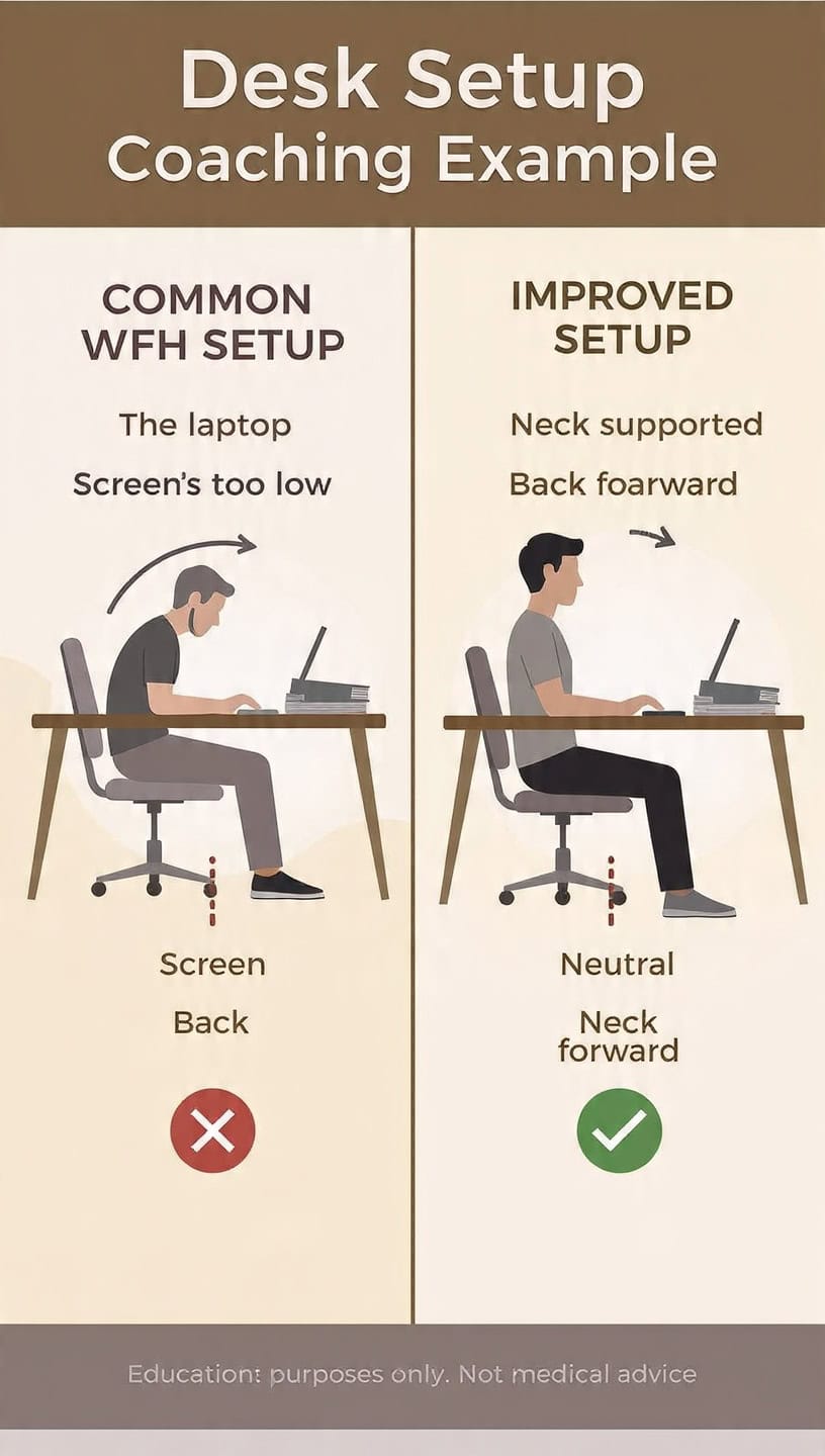 Case S0tudy: WFH Desk Setup Coaching for KL Professional