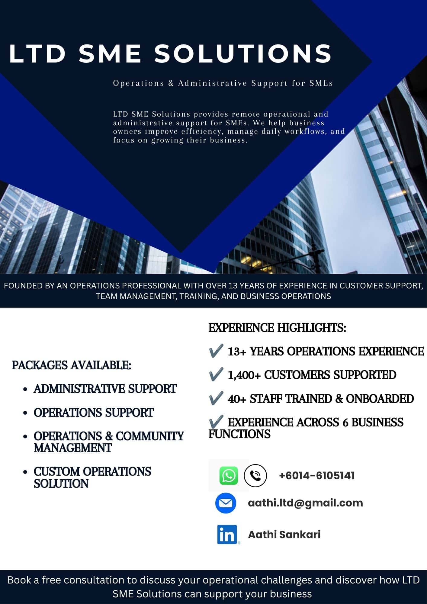 LTD SME Solutions - Business Profile