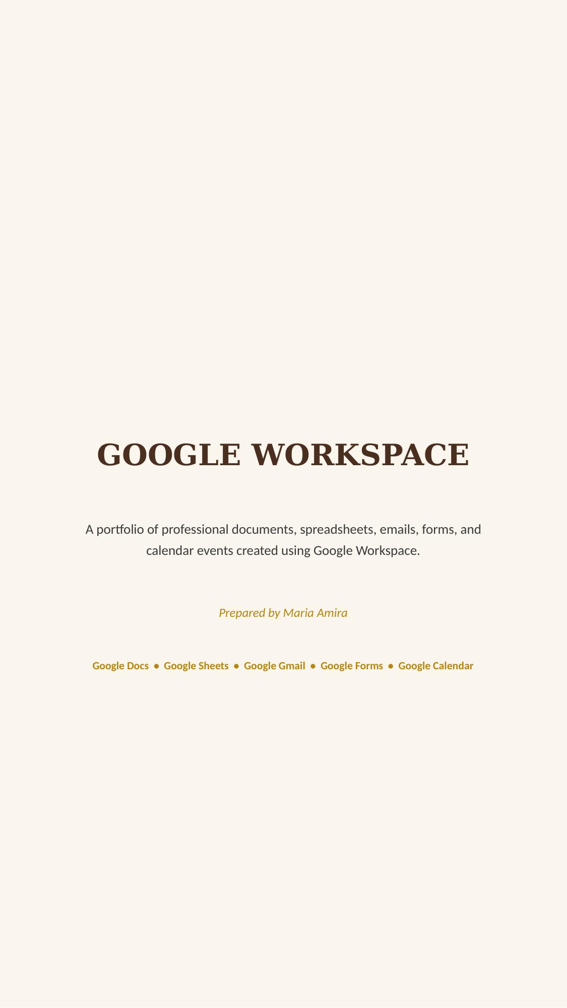 Google workspace