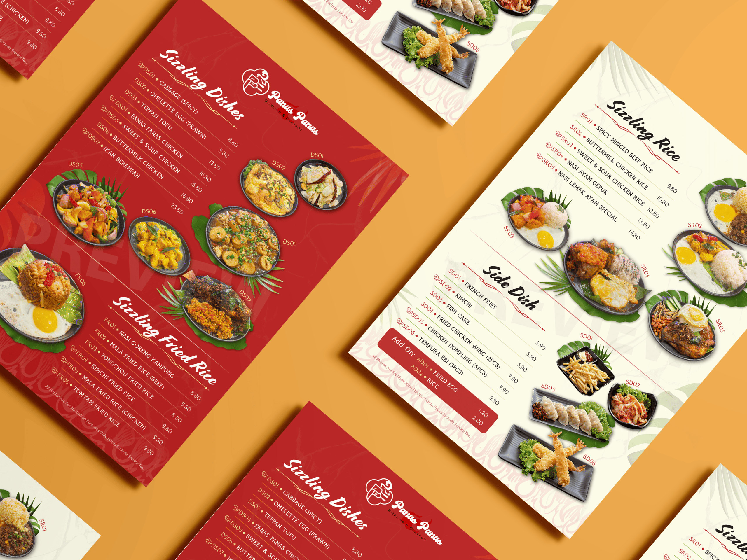 Menu/Booklet Design