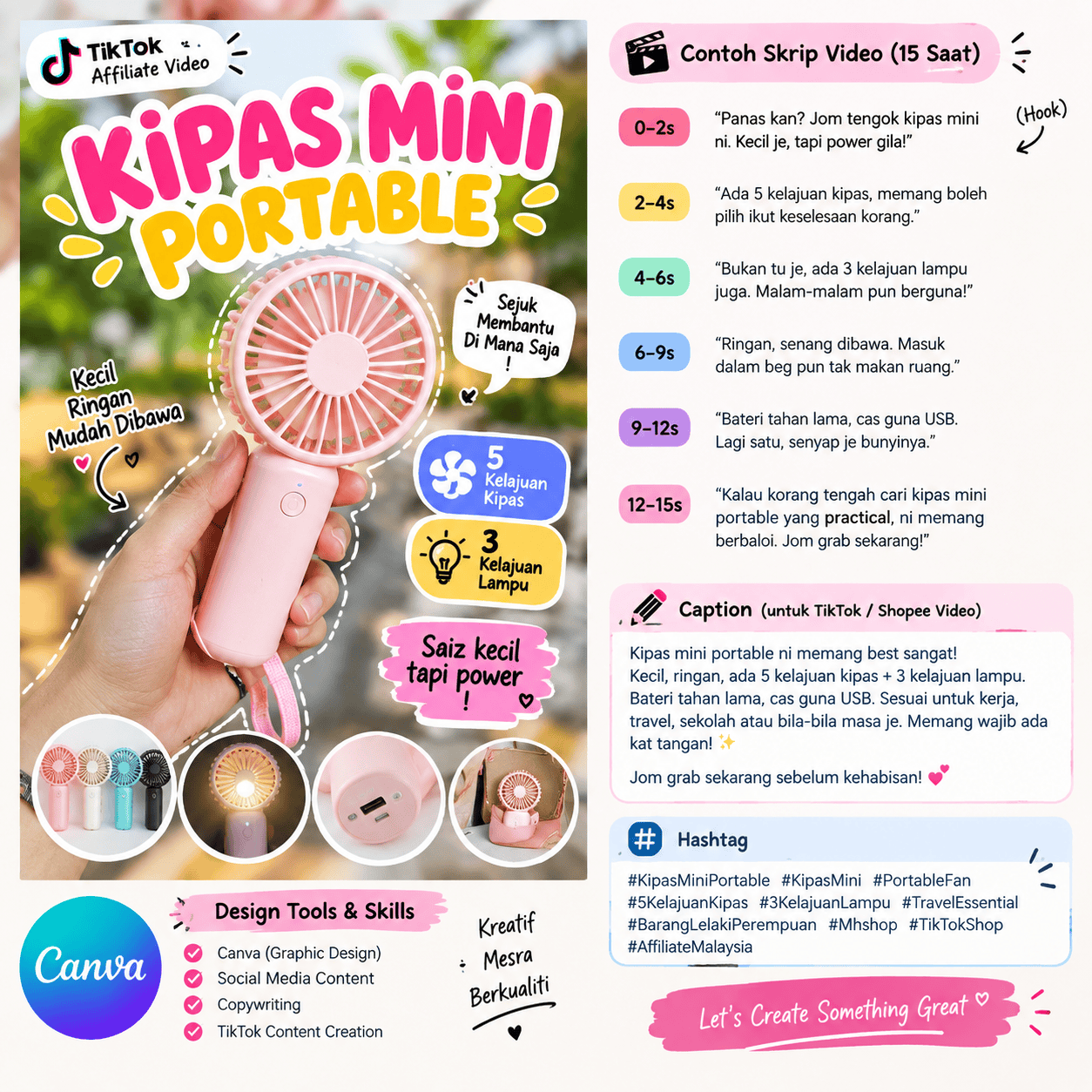 Social Media Content & Canva Design