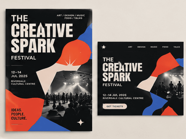 Creative Spark - Poster & Banner