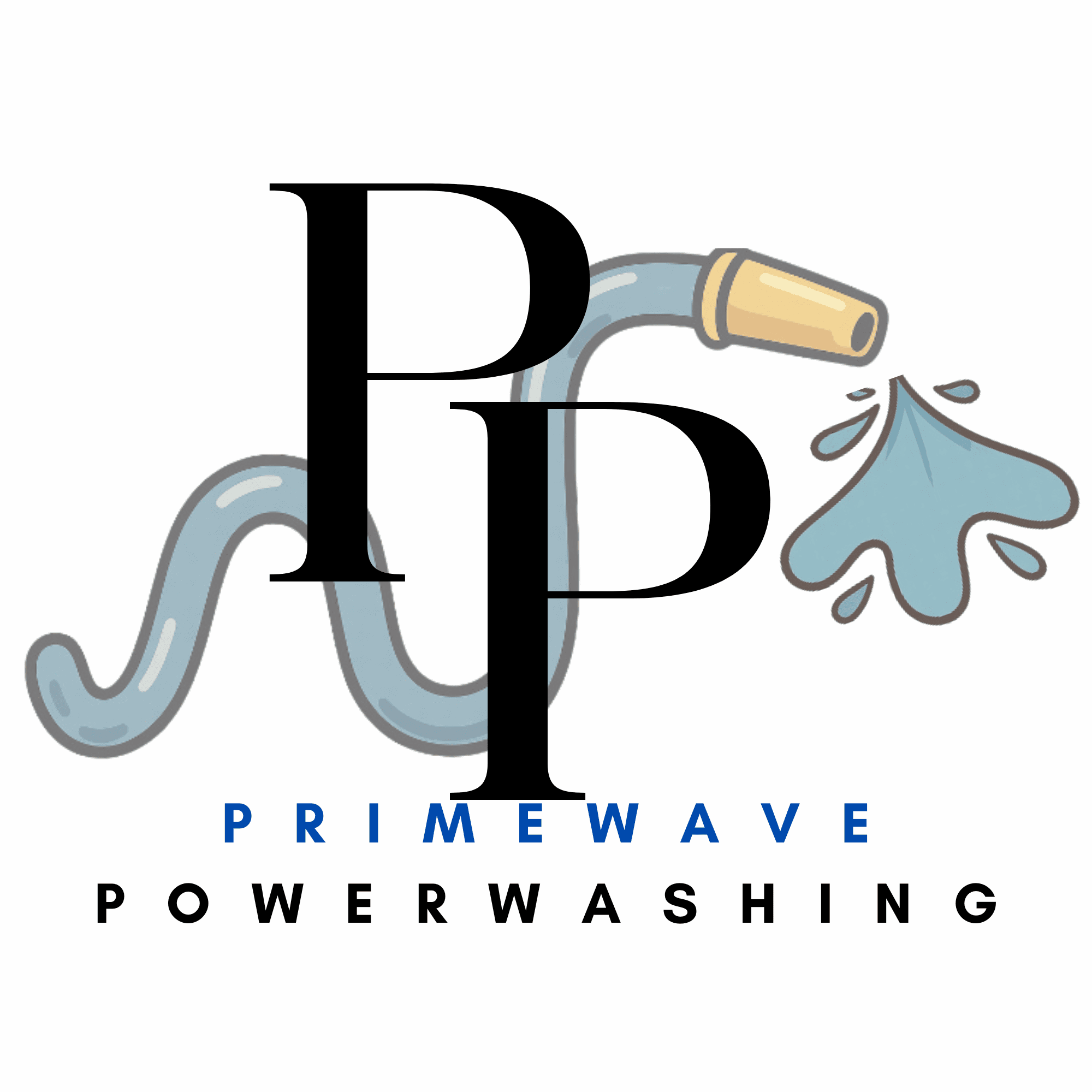 Logo design for Primewave Powerwashing