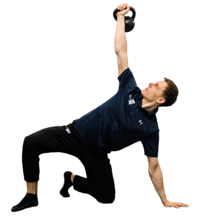 Turkish Get Up, Zwischenschritt - Startseitenbild