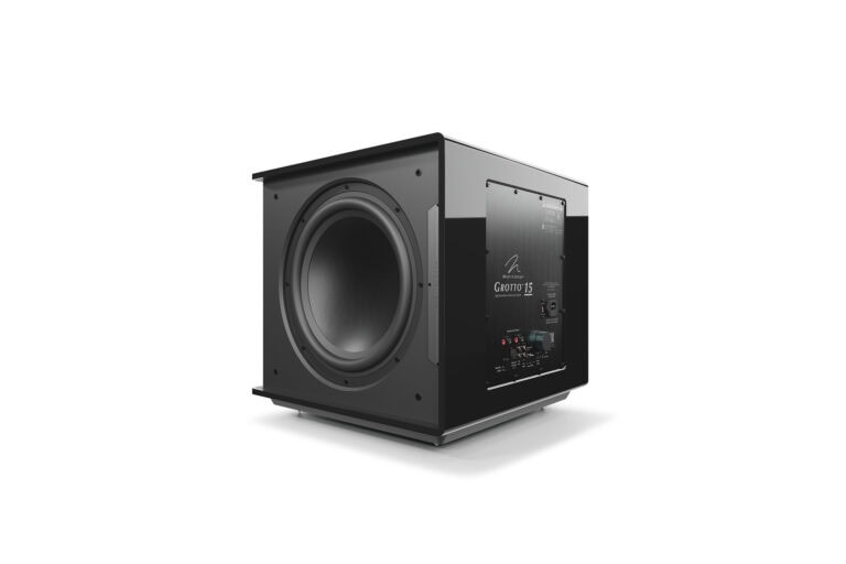 The MartinLogan Grotto 15 is a very powerful subwoofer for the under-$3,000 category.