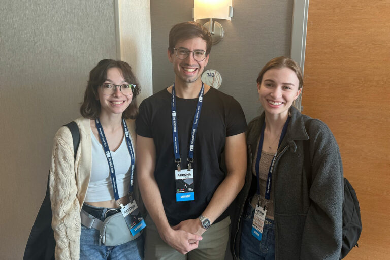 Young Nasim and his friends at AXONA 2023