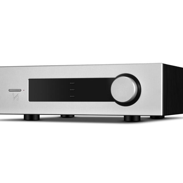 The Quad Platina Music Streamer in silver.