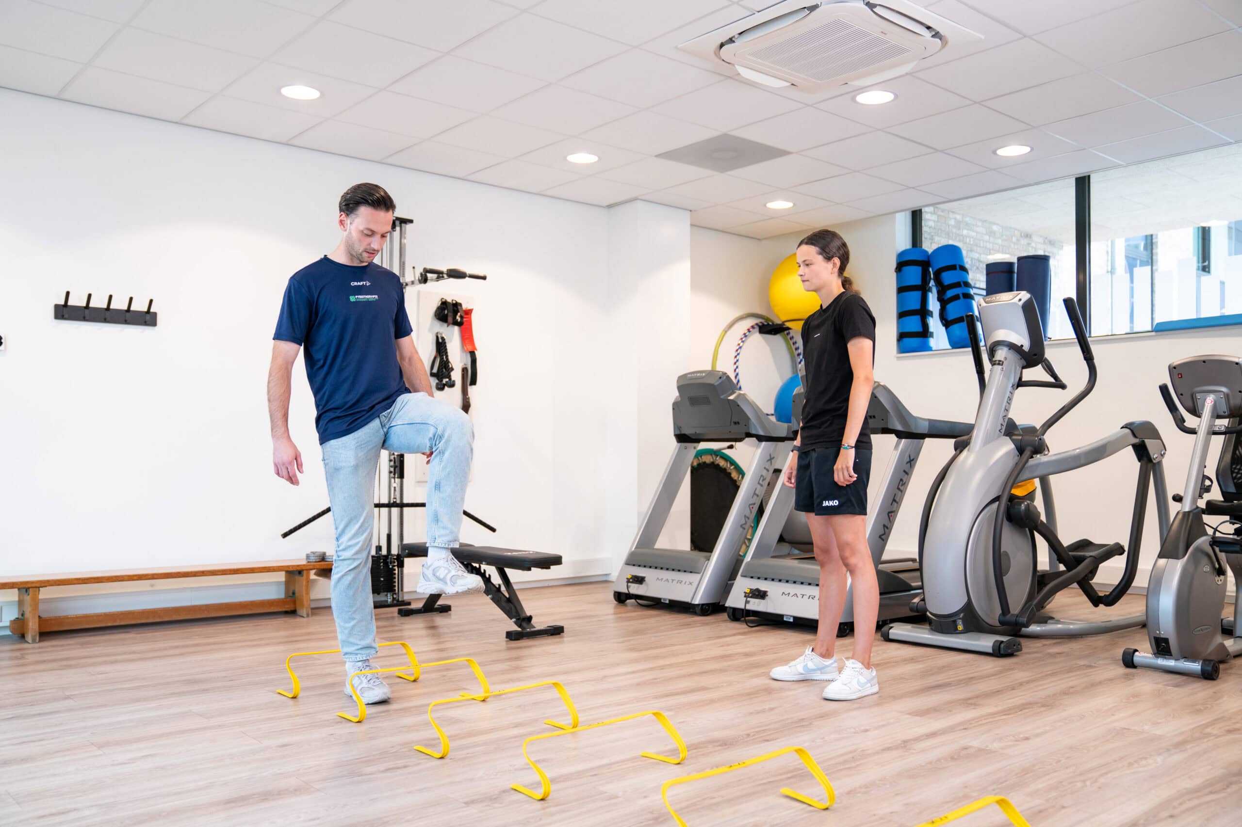 Fysiotherapie, revalidatie en training bij Fysiotherapie Dunant in Roosendaal