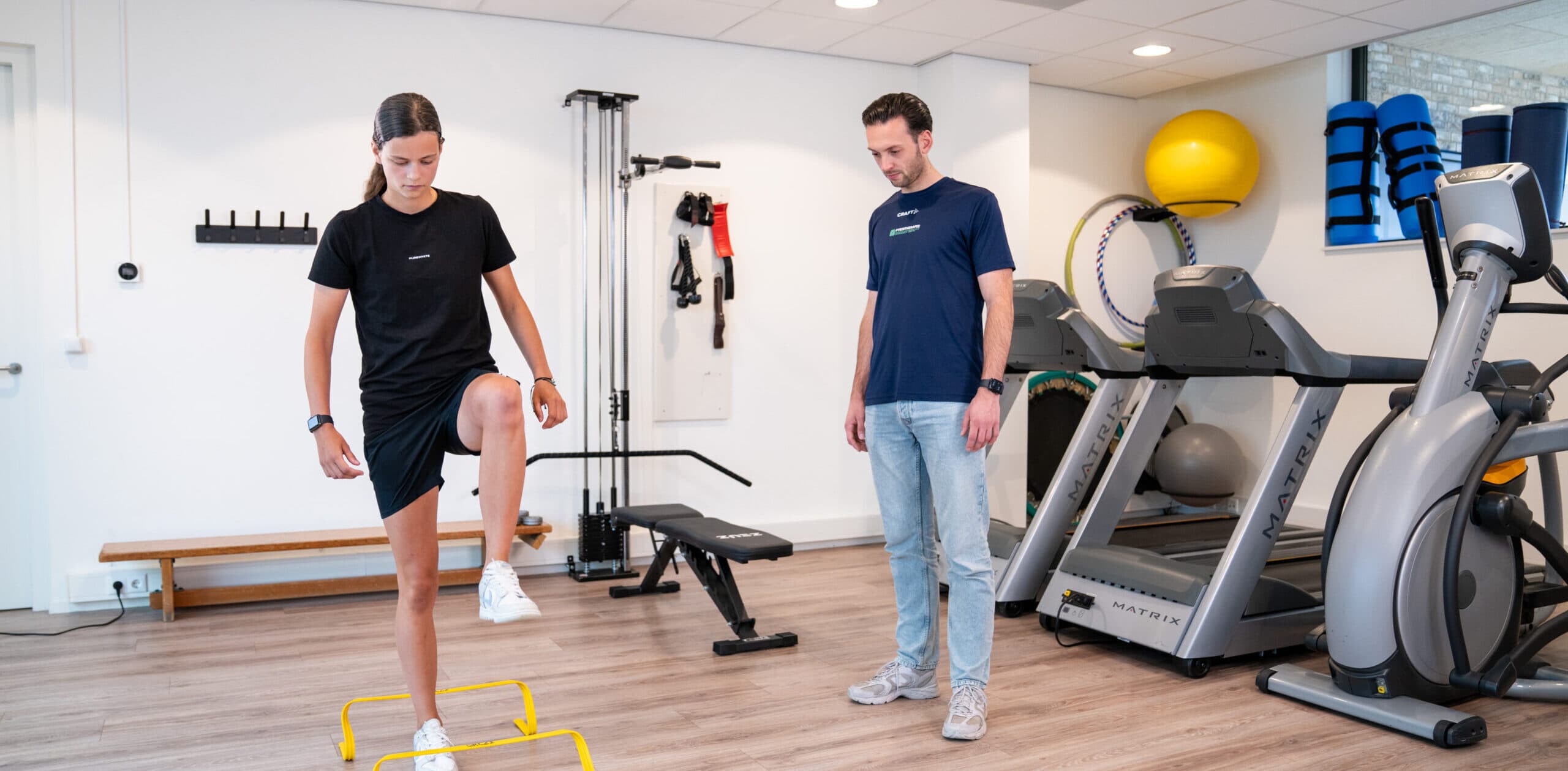 Oefentherapie en begeleiding bij Fysiotherapie Dunant in Roosendaal