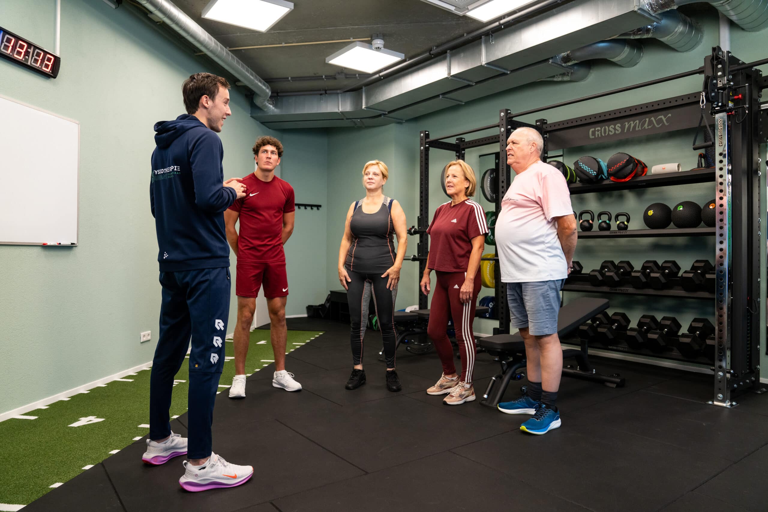 Small Group Training bij Fysiotherapie Dunant in Roosendaal