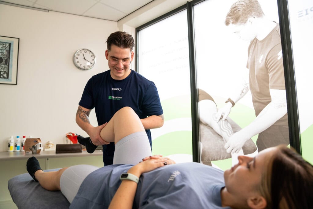 Persoonlijke, hands-on begeleiding bij Fysiotherapie Dunant