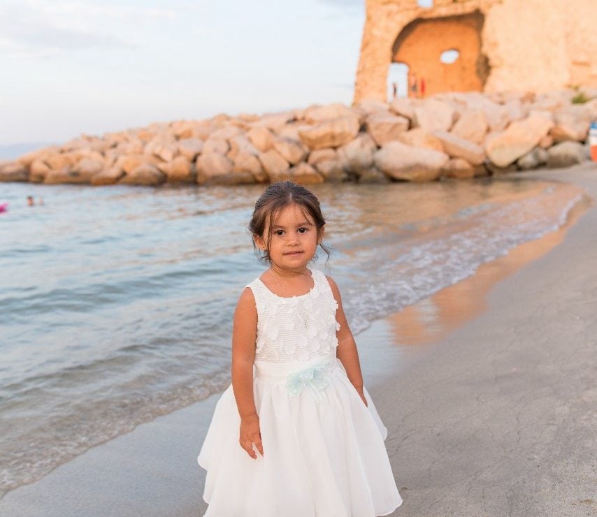 Bambina-Battesimo-Famiglia-43-854x740 Fotografo di Battesimo Cosenza Corigliano Rossano