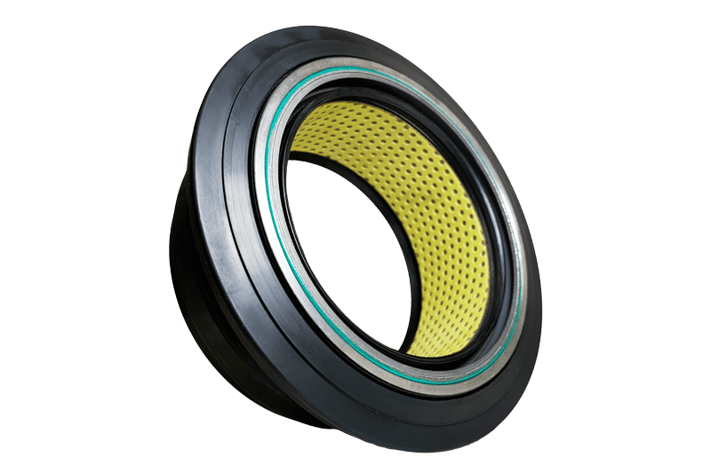 polyurethane roller with bearing