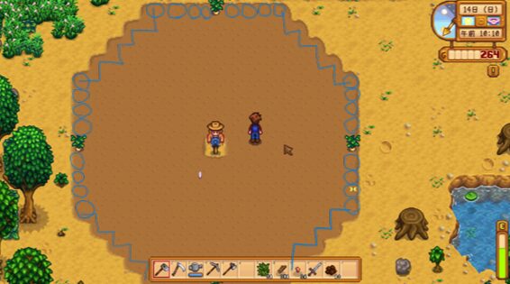 Stardew Valley, カカシ, 範囲