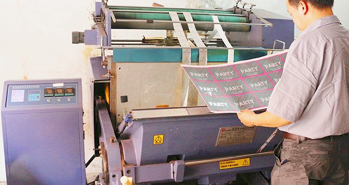 Hot stamping machine