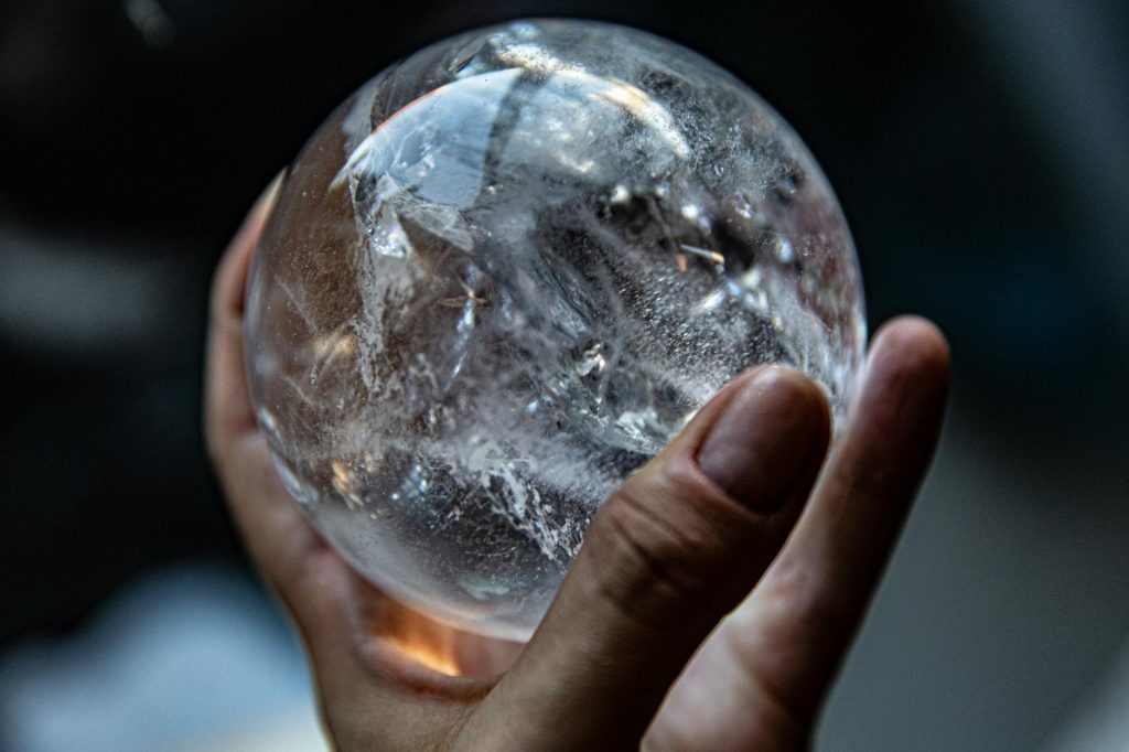 Peering into a crystal ball, looking for the future