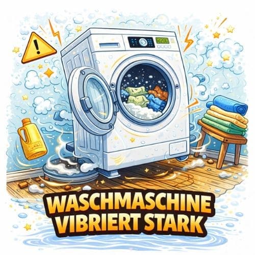 Waschmaschine vibriert stark beim Schleudern