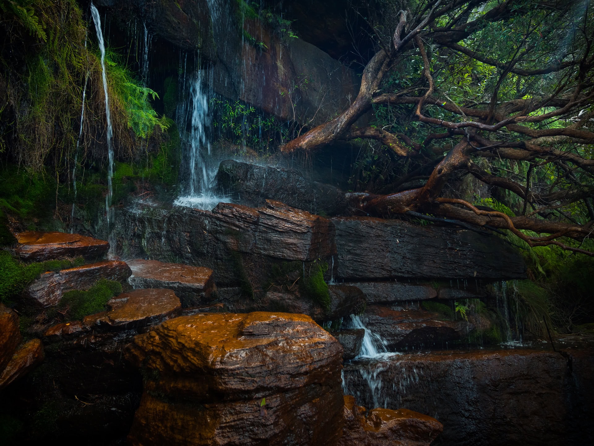 Elvina Bay Waterfall