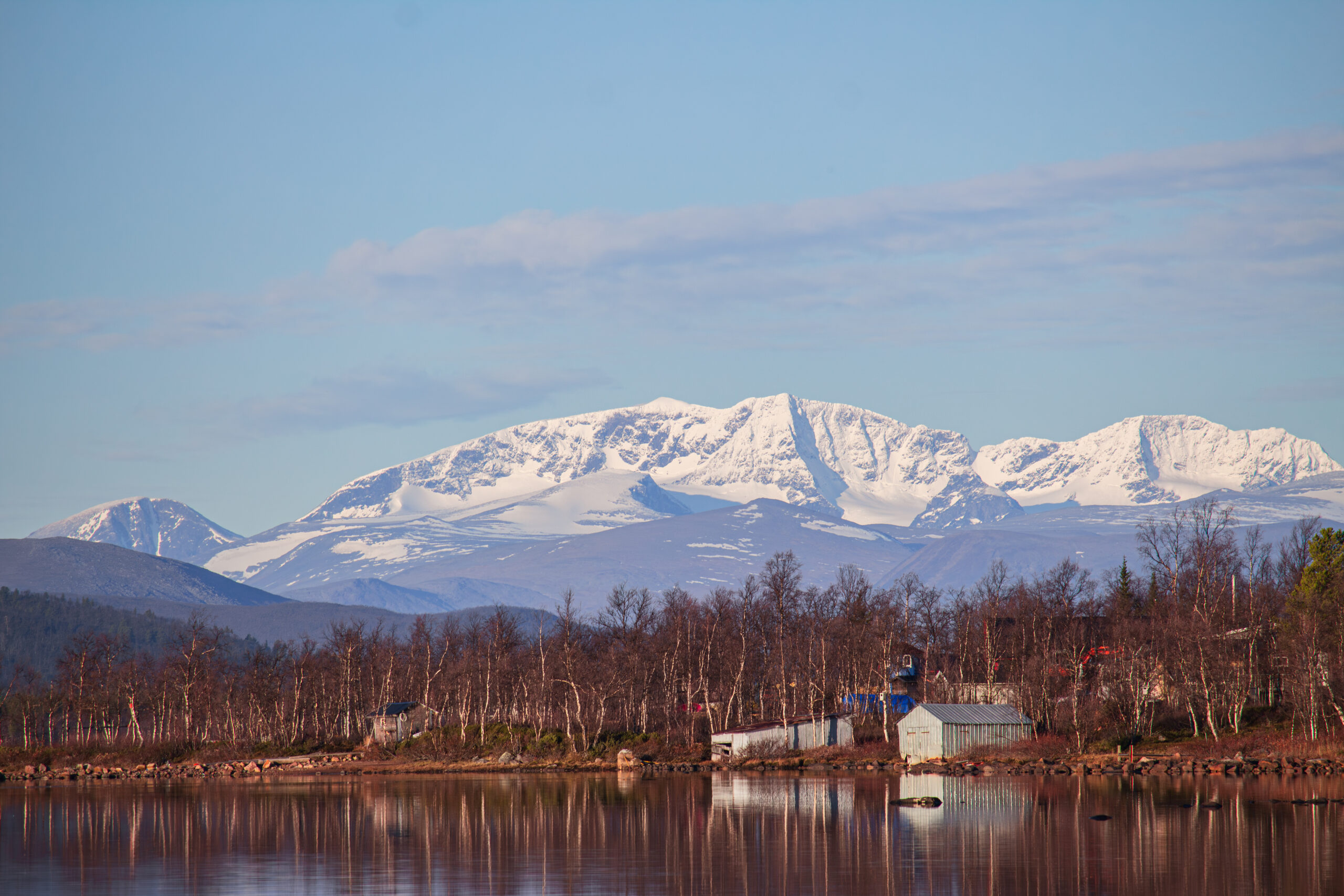 Kebnekaise massif in Swedish Lapland