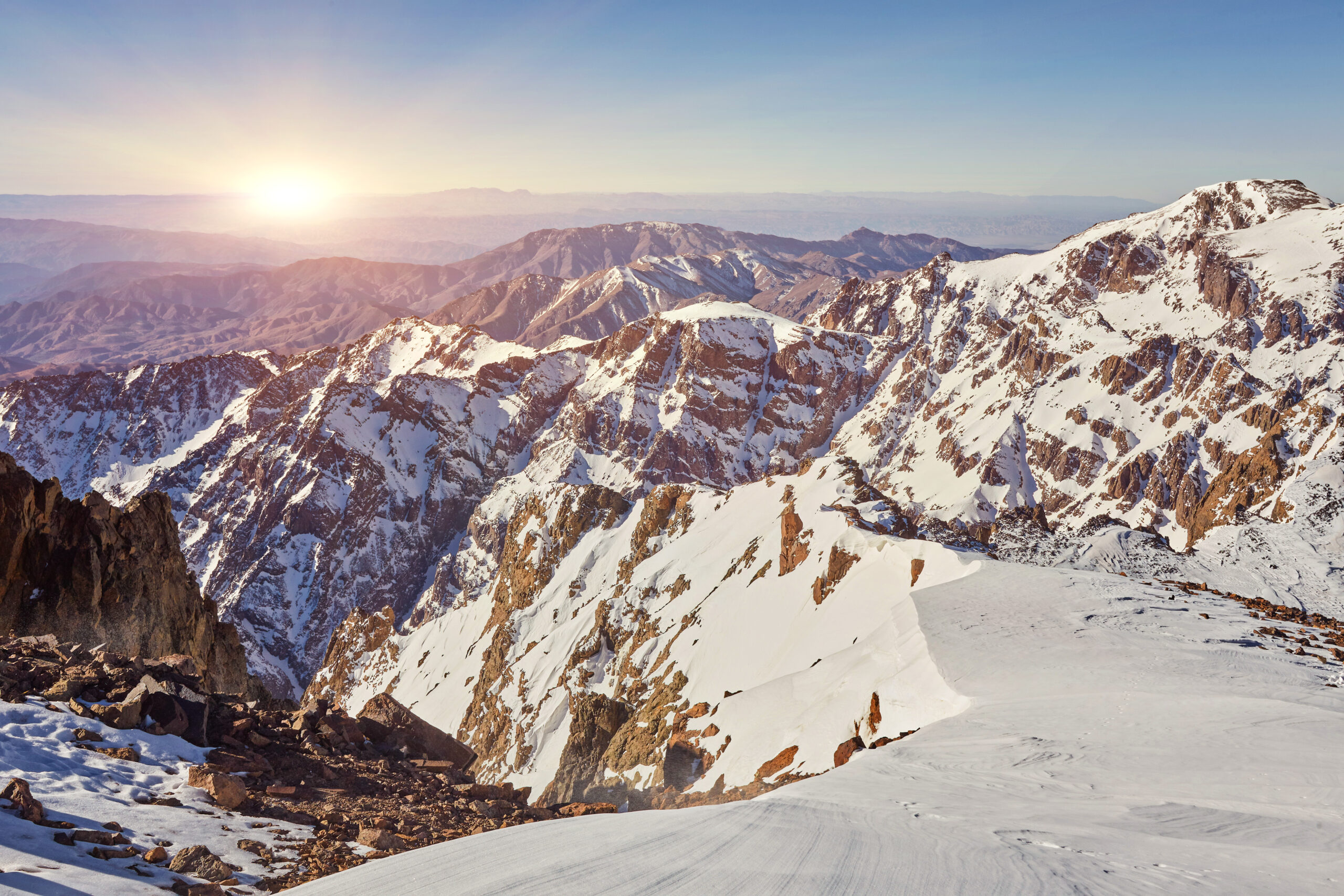 Mount Toubkal in Morocco's High Atlas mountains