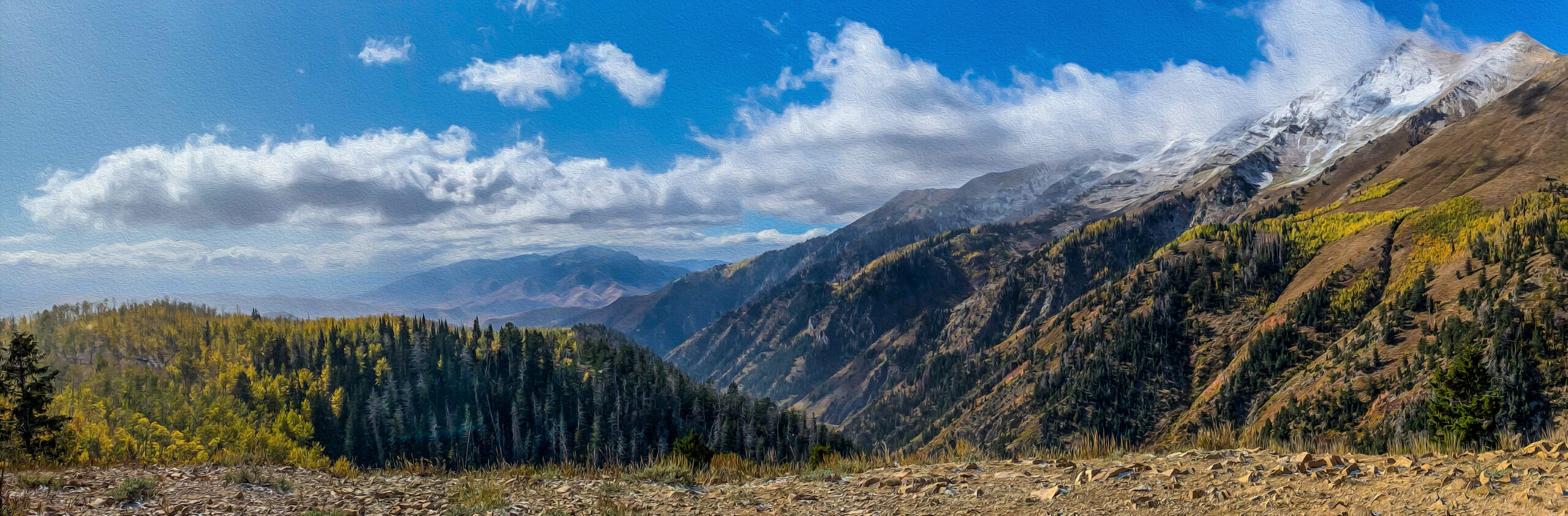 A mountain landscape representing the range of peaks Global Summit Guide covers