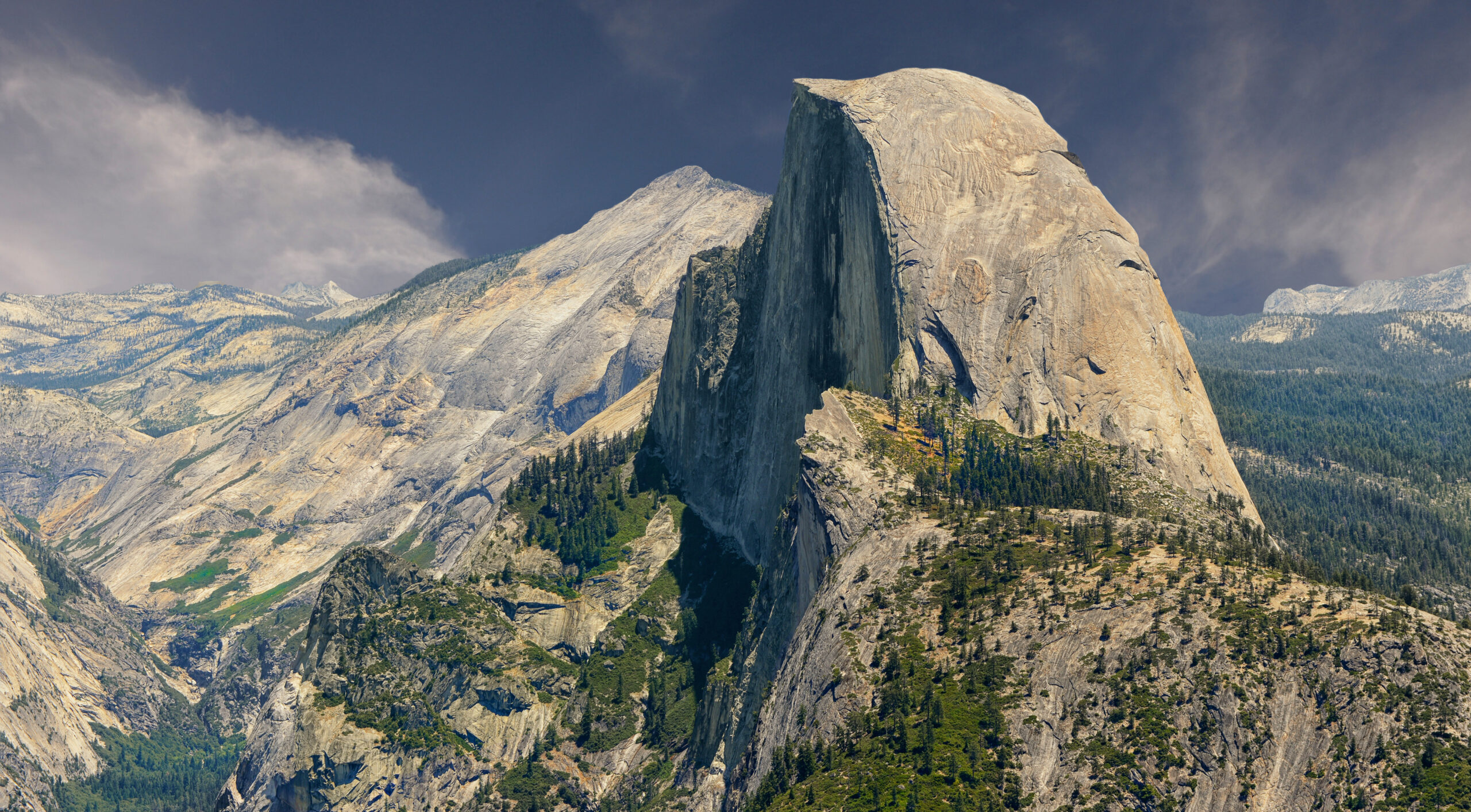 Actual Half Dome in California