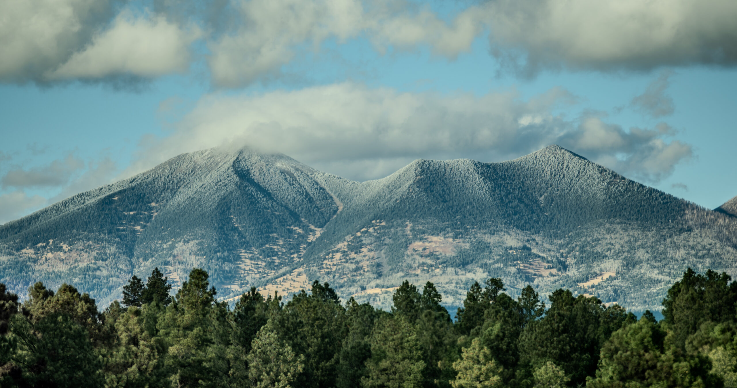 Actual Humphreys Peak in Arizona