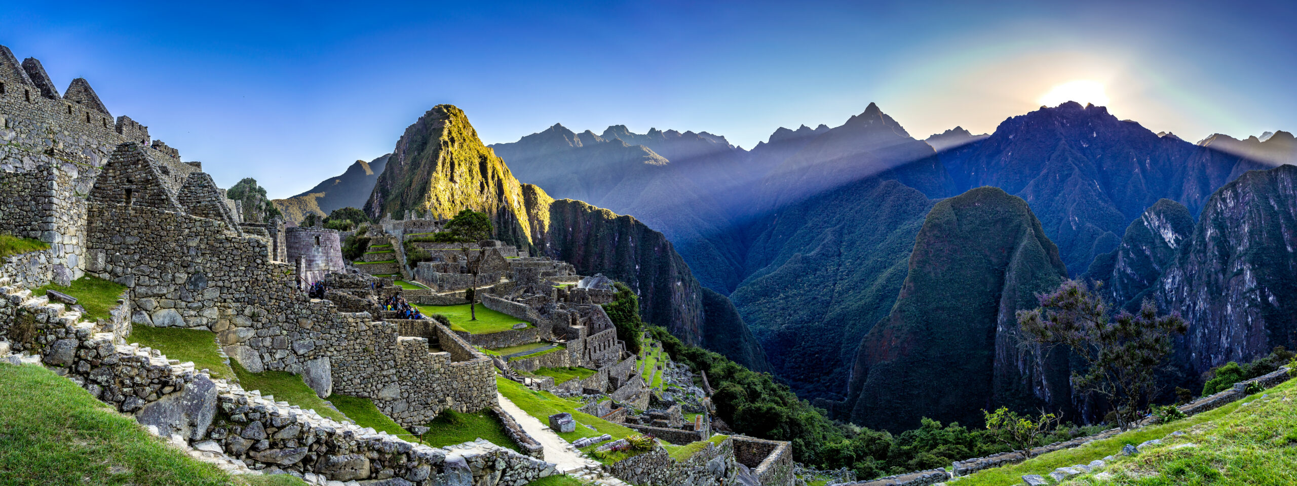 Machu Picchu and the Andes in Peru during the late dry-season hiking period
