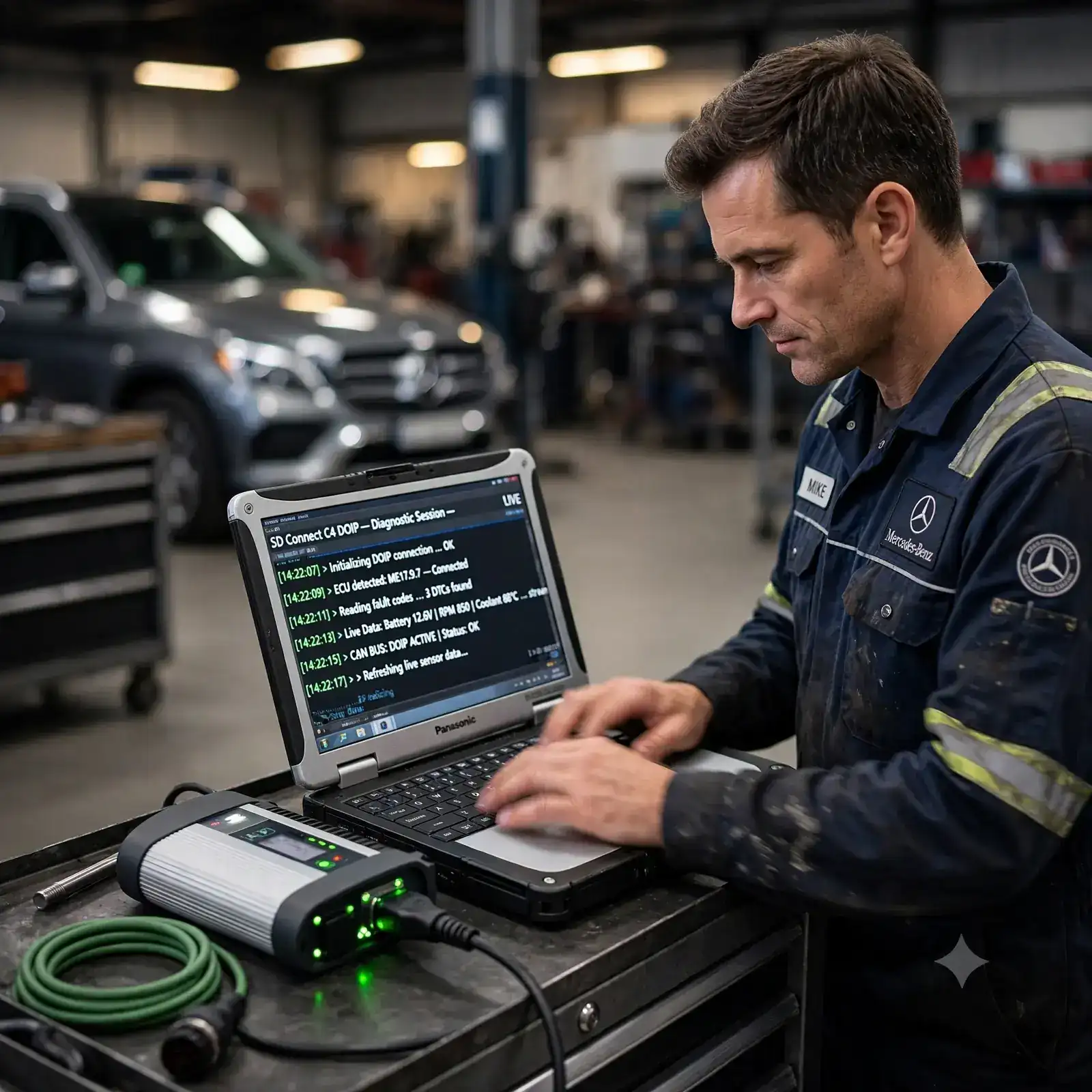 Mercedes Diagnostic Tool